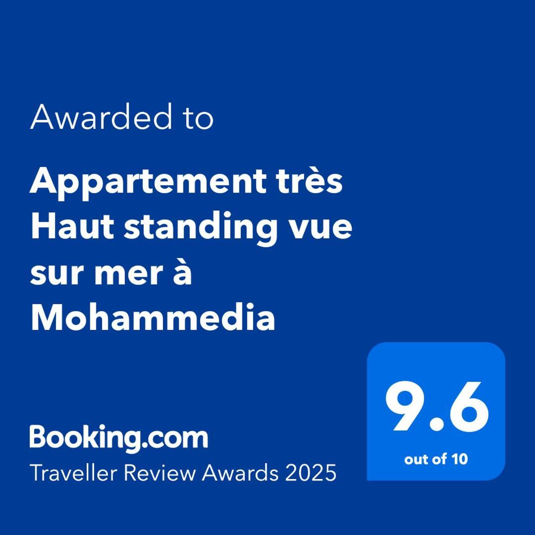Appartement Tres Haut Standing Vue Sur Mer A Mohammedia Exterior foto